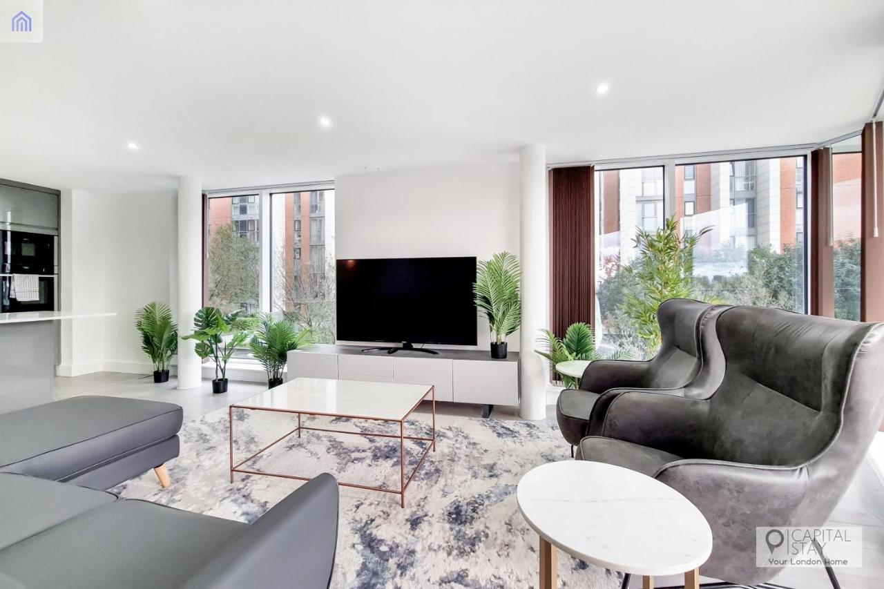 Free Parking - Stylish Three Bedroom Apartment By London Excel Zewnętrze zdjęcie